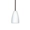 Besa Lighting Riva 9 Cord Pendant, Opal Matte, Bronze Finish, 1x9W LED 1TT-151107-LED-BR - alternate 1